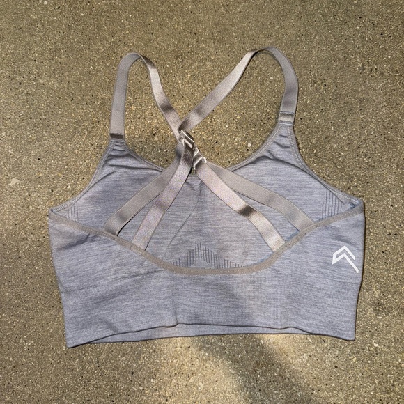 Oner Active Original Classic Seamless Sports Bra - Icy Grey - Picture 2 of 2